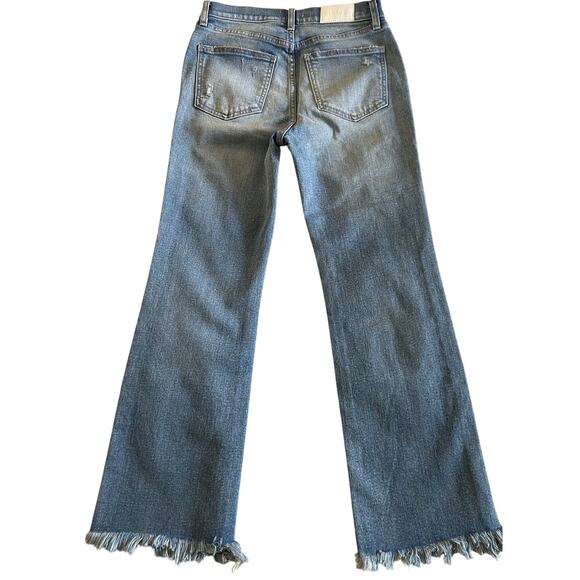 New Revolve Pistola Lennon High Rise Crop Bootcut Jeans Empire Sz 26 Retail $148 - Picture 3 of 11
